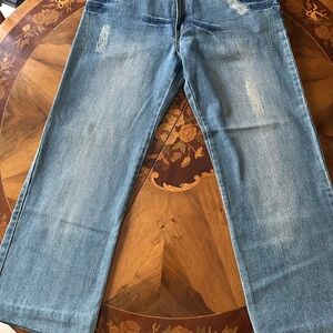 Stylish Men's Denim Straight Jeans